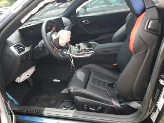 2024 BMW M2 with VIN 3MF13DM07R8E17838, listed as a Copart auction lot 56792434 with 8,118 mi miles and Salvage Title. Bid and sale history available at carsss.com. Image 7.
