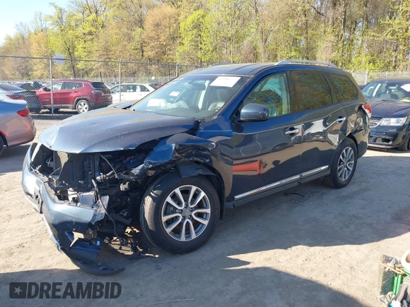 2016 Nissan Pathfinder Platinum with VIN 5N1AR2MM0GC621875, listed as a IAAI auction lot 42049577 with 70,759 mi miles and . Bid and sale history available at DreamBid. Image 17.