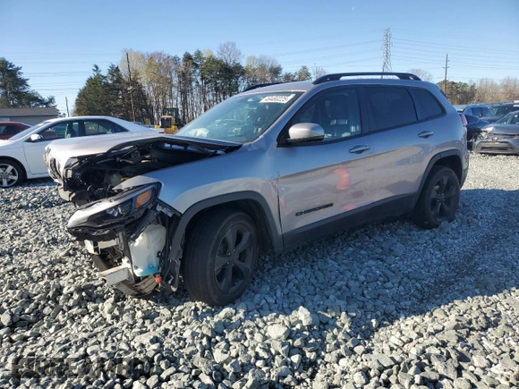 2020 Jeep Cherokee Latitude Plus with VIN 1C4PJLLB7LD568883, listed as a Copart auction lot 49480225 with 87,206 mi miles and Salvage title. Bid and sale history available at DreamBid. Image 1.