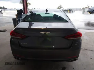 2015 Hyundai Genesis 3.8L with VIN KMHGN4JE8FU071736, listed as a IAAI auction lot 41732022 with 92,361 mi miles. Bid and sale history available at carsss.com. Image 16.