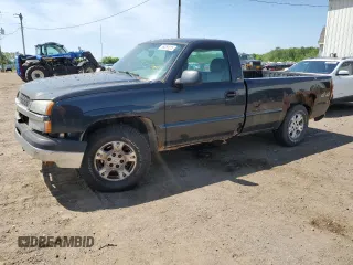2005 Chevrolet Silverado 1500 LS z VIN 1GCEK14V65Z166828, wystawiony jako Copart lot #59281015 z przebiegiem 288 548 mil mil oraz Czysty tytuł • Clean title. Historia ofert i sprzedaży dostępna na DreamBid. Obrazek 1.