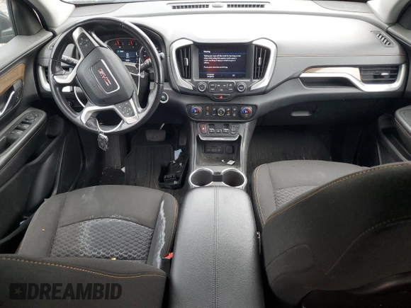 2018 GMC Terrain SLE z VIN 3GKALTEV1JL363868, wystawiony jako Copart lot #53511345 z przebiegiem 58 289 mil mil oraz Szkody całkowita. Historia ofert i sprzedaży dostępna na DreamBid. Obrazek 8.