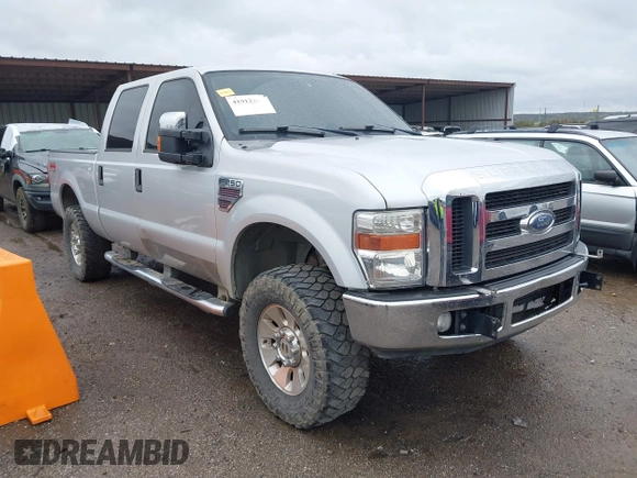 2008 Ford Super Duty F-250 SRW XL with VIN 1FTSW21R68EB29567, listed as a IAAI auction lot 41913787 with 1 mi miles. Bid and sale history available at carsss.com. Image 1.