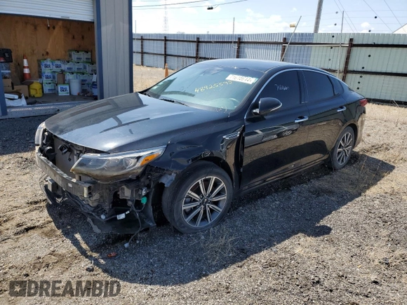 2019 Kia Optima EX with VIN 5XXGU4L10KG318717, listed as a Copart auction lot 48925595 with 39,818 mi miles and Clean Title. Bid and sale history available at carsss.com. Image 1.