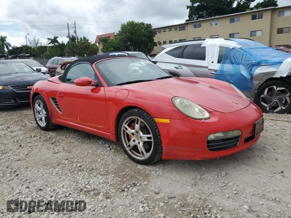 2006 Porsche Boxster S с VIN WP0CB29886U730705, выставлен на аукционе Copart как лот 69435394 с пробегом 50 323 миль миль и На запчасти • Non repairable. История ставок и продаж доступна на DreamBid. Изображение 4.
