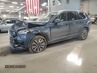 2020 Volvo XC90 Momentum with VIN YV4102PK0L1535767, listed as a Copart auction lot 41462935 with 77,608 mi miles and Salvage Title. Bid and sale history available at carsss.com. Image 1.