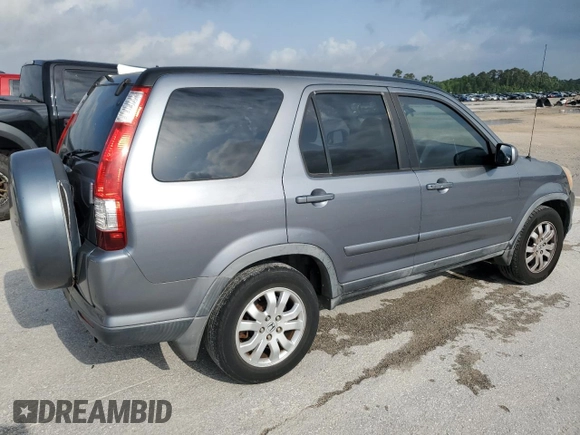 2005 Honda CR-V EX SE with VIN JHLRD78925C064346, listed as a Copart auction lot 54611205 with 245,278 mi miles and Clean Title. Bid and sale history available at carsss.com. Image 3.