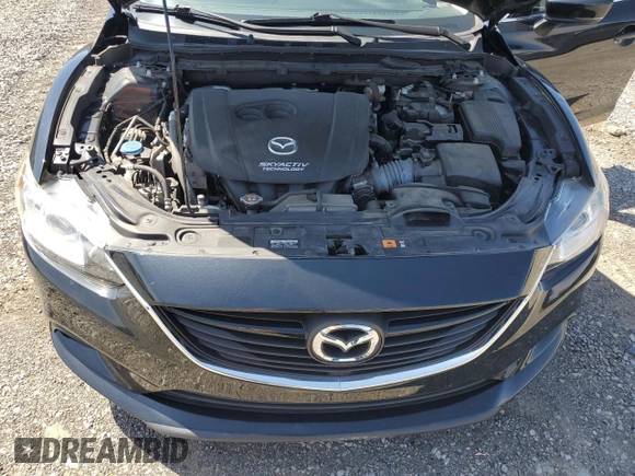 2017 Mazda Mazda6 Touring with VIN JM1GL1V54H1148321, listed as a Copart auction lot 52502115 with 43,507 mi miles and Salvage Title. Bid and sale history available at carsss.com. Image 12.