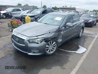 2016 Infiniti Q50 Sport z VIN JN1EV7AP0GM301238, wystawiony jako IAAI lot #42132037 z przebiegiem 134 332 mil mil oraz . Historia ofert i sprzedaży dostępna na DreamBid. Obrazek 2.