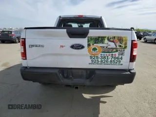 2018 Ford F-150 XL with VIN 1FTEX1CB8JKD59638, listed as a Copart auction lot 47296195 with 162,040 mi miles and Salvage title. Bid and sale history available at DreamBid. Image 6.