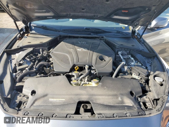 2021 Infiniti Q50 Luxe with VIN JN1EV7BR3MM752434, listed as a Copart auction lot 61428725 with 37,533 mi miles and Salvage title. Bid and sale history available at DreamBid. Image 11.