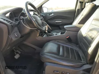 2017 Ford Escape Titanium with VIN 1FMCU0JD6HUB48690, listed as a Copart auction lot 45940845 with 160,296 mi miles and Salvage Title. Bid and sale history available at carsss.com. Image 7.