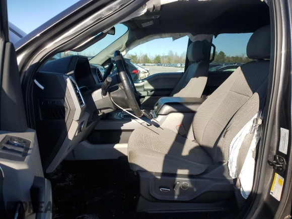 2015 Ford F-150 XL with VIN 1FTEW1CP4FFD02206, listed as a Copart auction lot 87063384 with 104,279 mi miles and Salvage Title. Bid and sale history available at carsss.com. Image 7.