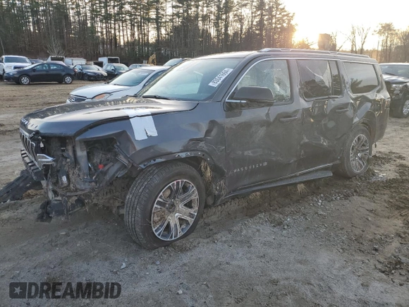 2024 Jeep Wagoneer Series II with VIN 1C4SJVBP3RS187068, listed as a Copart auction lot 83041694 with Not provided miles and Non repairable. Bid and sale history available at DreamBid. Image 1.