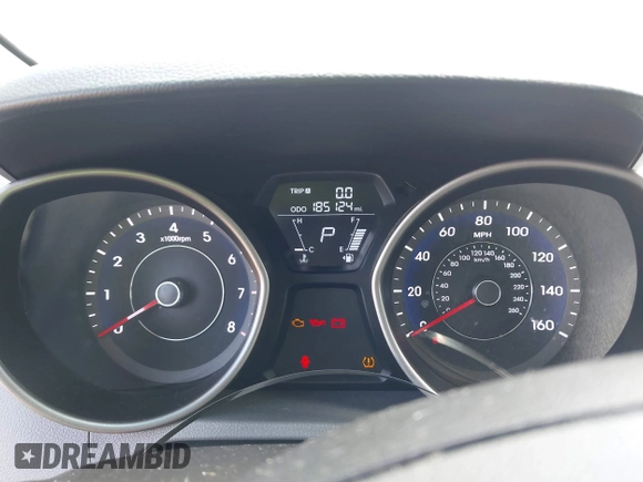 2013 Hyundai Elantra Limited with VIN 5NPDH4AE6DH392129, listed as a IAAI auction lot 42218163 with 185,124 mi miles and . Bid and sale history available at DreamBid. Image 7.