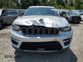 2024 Jeep Grand Cherokee with VIN 1C4RJYB60RC171086, listed as a Copart auction lot 62370595 with 34,335 mi miles and Clean title. Bid and sale history available at DreamBid. Image 5.