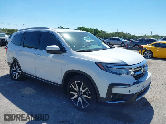 2022 Honda Pilot Touring 7-Passenger с VIN 5FNYF5H66NB034248, выставлен на аукционе IAAI как лот 41777362 с пробегом 26 611 миль миль и . История ставок и продаж доступна на DreamBid. Изображение 1.