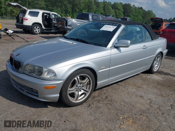 2002 BMW 3 Series 330Ci with VIN WBABS53492JU92293, listed as a IAAI auction lot 42124178 with 202,711 mi miles and . Bid and sale history available at DreamBid. Image 17.
