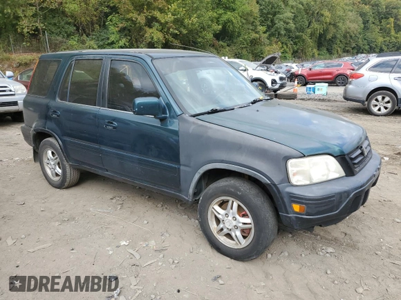 1998 Honda CR-V EX with VIN JHLRD1862WC033733, listed as a Copart auction lot 74044054 with 250,742 mi miles and Salvage Title. Bid and sale history available at carsss.com. Image 4.