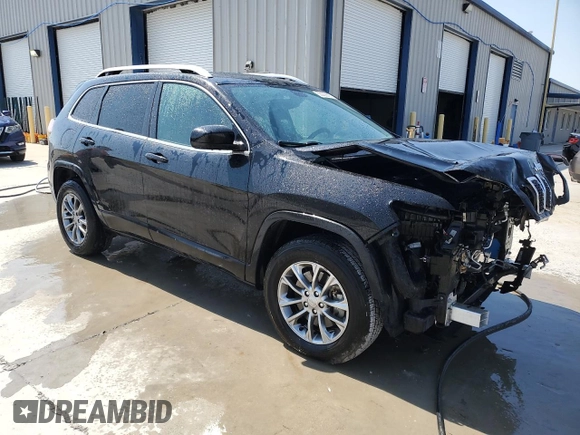 2019 Jeep Cherokee Altitude with VIN 1C4PJMLX0KD270627, listed as a Copart auction lot 53292855 with Not provided miles and Salvage title. Bid and sale history available at DreamBid. Image 4.
