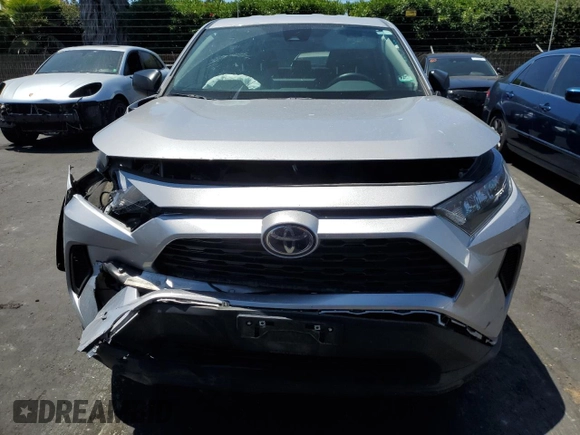 2022 Toyota RAV4 LE with VIN 2T3H1RFV5NC181883, listed as a Copart auction lot 57295335 with 57,508 mi miles and Salvage title. Bid and sale history available at DreamBid. Image 5.