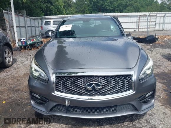 2015 Infiniti Q70 with VIN JN1BY1AP6FM540296, listed as a IAAI auction lot 42524538 with 119,933 mi miles and . Bid and sale history available at DreamBid. Image 12.