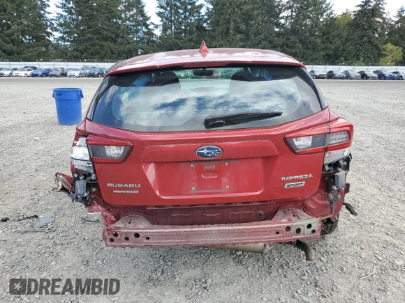 2020 Subaru Impreza Special Sports с VIN 4S3GTAM68L3722667, выставлен на аукционе Copart как лот 55676315 с пробегом 57 354 миль миль и Списание • Salvage title. История ставок и продаж доступна на DreamBid. Изображение 6.