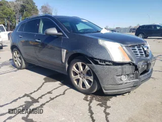 2013 Cadillac SRX Performance Collection with VIN 3GYFNHE32DS526961, listed as a Copart auction lot 46120165 with 191,742 mi miles and Salvage Title. Bid and sale history available at carsss.com. Image 4.