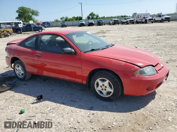 2004 Chevrolet Cavalier with VIN 1G1JC12F247195169, listed as a Copart auction lot 52521815 with 124,438 mi miles and Salvage title. Bid and sale history available at DreamBid. Image 4.