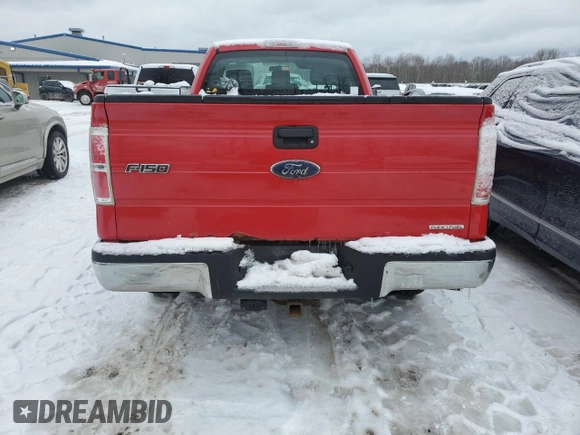 2013 Ford F-150 XL with VIN 1FTMF1EM2DKF17439, listed as a Copart auction lot 43003035 with 190,410 mi miles and Clean title. Bid and sale history available at DreamBid. Image 6.