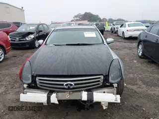 2005 Infiniti G35 Coupe with VIN JNKCV54E75M423240, listed as a IAAI auction lot 41103597 with 121,413 mi miles. Bid and sale history available at carsss.com. Image 12.