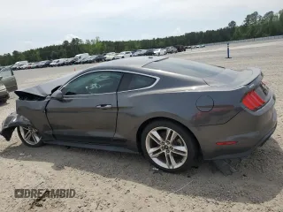 2018 Ford Mustang EcoBoost with VIN 1FA6P8TH7J5165186, listed as a Copart auction lot 53796045 with Not provided miles and Salvage title. Bid and sale history available at DreamBid. Image 2.