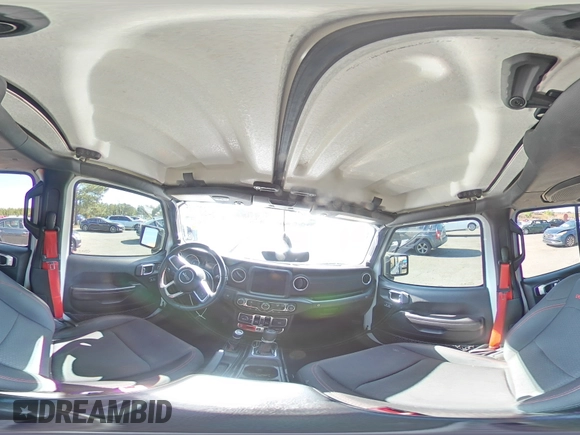 2020 Jeep Wrangler Unlimited Recon with VIN 1C4HJXFN2LW253771, listed as a Copart auction lot 54837675 with 98,935 mi miles and Salvage title. Bid and sale history available at DreamBid. Image 15.