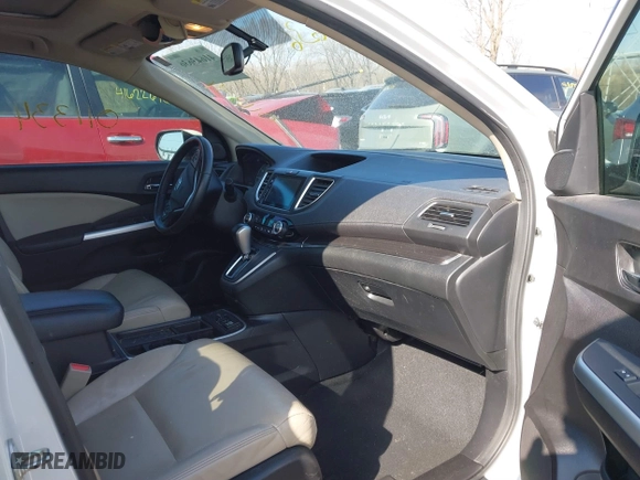 2016 Honda CR-V EX-L with VIN 5J6RM3H73GL011334, listed as a IAAI auction lot 41643636 with 212,792 mi miles. Bid and sale history available at carsss.com. Image 5.