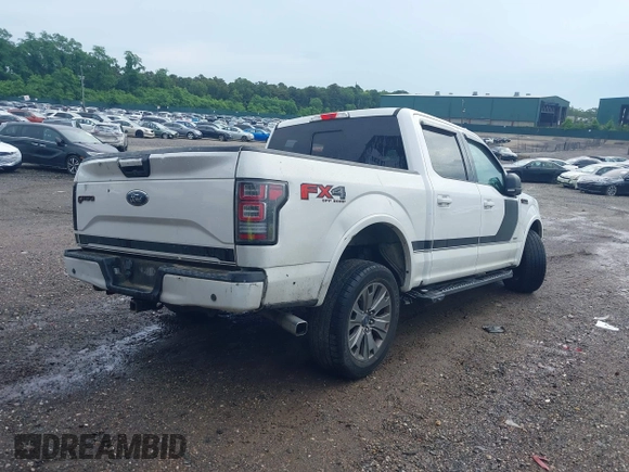 2017 Ford F-150 XL with VIN 1FTEW1EG0HFB15643, listed as a IAAI auction lot 42637541 with 81,407 mi miles and . Bid and sale history available at DreamBid. Image 4.