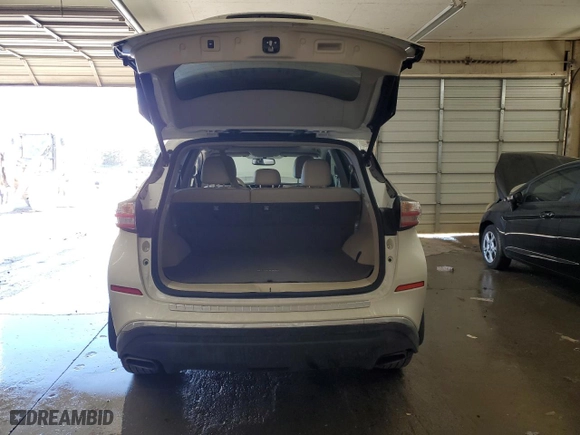 2017 Nissan Murano Platinum with VIN 5N1AZ2MH0HN134961, listed as a Copart auction lot 46897355 with 121,681 mi miles and Salvage Title. Bid and sale history available at carsss.com. Image 6.