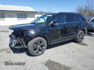 2018 Ford Explorer Sport with VIN 1FM5K8GT3JGC62114, listed as a Copart auction lot 50494655 with 33,759 mi miles and Salvage Title. Bid and sale history available at DreamBid. Image 1.