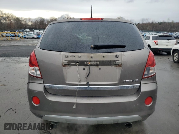 2012 Chevrolet Captiva Sport LT with VIN 3GNAL3E59CS530666, listed as a Copart auction lot 51748435 with 162,563 mi miles and Salvage Title. Bid and sale history available at carsss.com. Image 6.