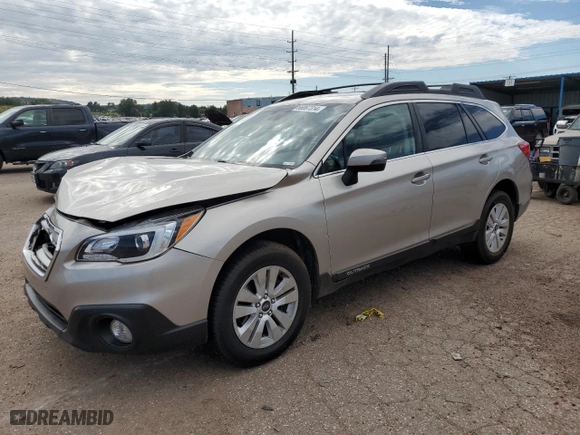 2017 Subaru Outback Premium with VIN 4S4BSAHC5H3372091, listed as a Copart auction lot 66867314 with 95,315 mi miles and Salvage Title. Bid and sale history available at carsss.com. Image 1.