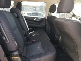 2020 Nissan Pathfinder SV with VIN 5N1DR2BM2LC606787, listed as a Copart auction lot 48697615 with 46,949 mi miles and Salvage title. Bid and sale history available at DreamBid. Image 12.