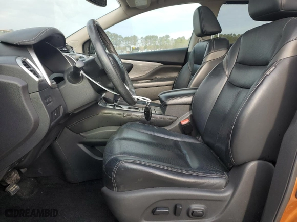 2015 Nissan Murano SV with VIN 5N1AZ2MG9FN212061, listed as a Copart auction lot 51093525 with 91,440 mi miles and Salvage Title. Bid and sale history available at carsss.com. Image 7.