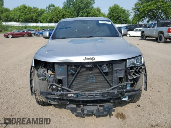 2017 Jeep Grand Cherokee Laredo with VIN 1C4RJFAG3HC619611, listed as a Copart auction lot 59376535 with 123,500 mi miles and Clean title. Bid and sale history available at DreamBid. Image 5.