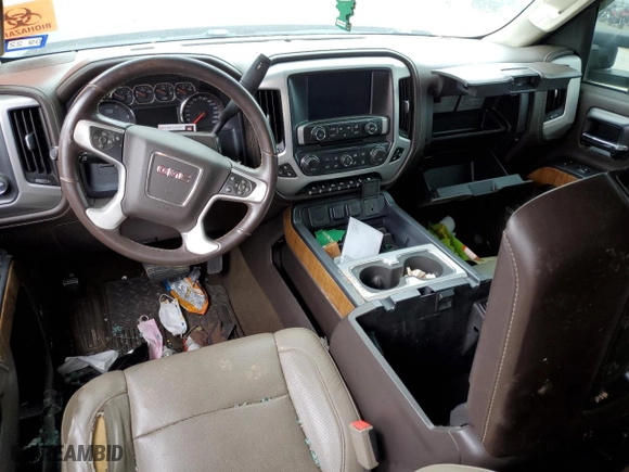 2015 GMC Sierra 2500HD available WiFi SLT with VIN 1GT12ZE8XFF567498, listed as a Copart auction lot 79688144 with NaN miles and Clean Title. Bid and sale history available at carsss.com. Image 8.