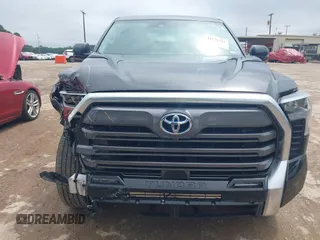 2024 Toyota Tundra Limited Hybrid with VIN 5TFJC5DB5RX046352, listed as a IAAI auction lot 42139232 with 22,189 mi miles and . Bid and sale history available at DreamBid. Image 13.