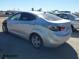 2013 Hyundai Elantra GLS PZEV with VIN 5NPDH4AE9DH294096, listed as a IAAI auction lot 41859208 with 138,066 mi miles. Bid and sale history available at carsss.com. Image 3.