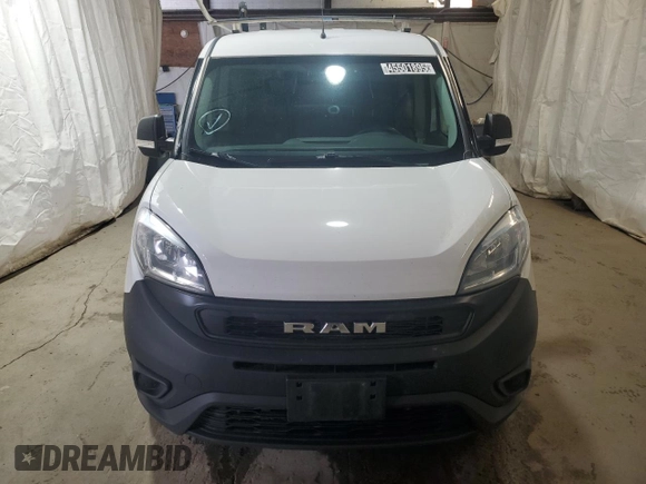 2021 Ram ProMaster City Cargo Tradesman with VIN ZFBHRFAB7M6S96328, listed as a Copart auction lot 45501895 with 275,738 mi miles and Clean title. Bid and sale history available at DreamBid. Image 5.