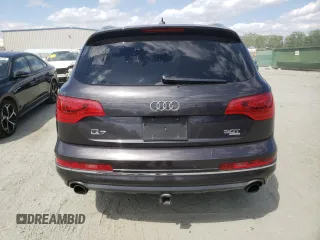 2015 Audi Q7 Premium Plus with VIN WA1LGAFEXFD019247, listed as a Copart auction lot 56063245 with 183,825 mi miles and Clean Title. Bid and sale history available at DreamBid. Image 6.