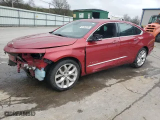 2014 Chevrolet Impala LTZ with VIN 2G1155S30E9162985, listed as a Copart auction lot 51262375 with 56,671 mi miles and Salvage Title. Bid and sale history available at carsss.com. Image 1.