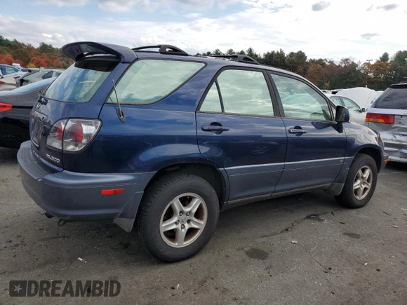 2003 Lexus RX 300 with VIN JTJHF10U030307325, listed as a Copart auction lot 77809174 with 176,218 mi miles and Clean Title. Bid and sale history available at carsss.com. Image 3.