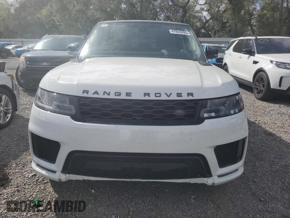 2019 Land Rover Range Rover Sport HST with VIN SALWS2SU9KA864843, listed as a Copart auction lot 47834285 with 97,682 mi miles and Clean title. Bid and sale history available at DreamBid. Image 5.